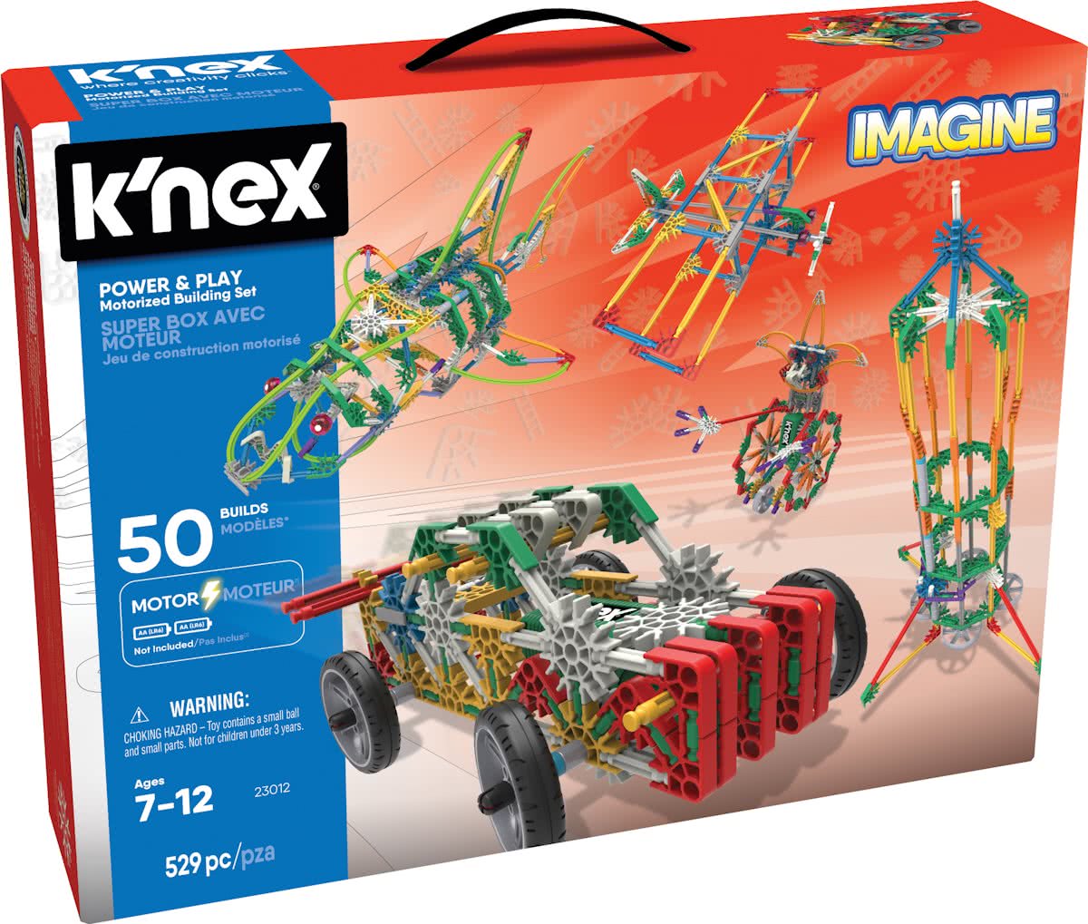 KNEX Power And Play 50 Model Motorized - Bouwset